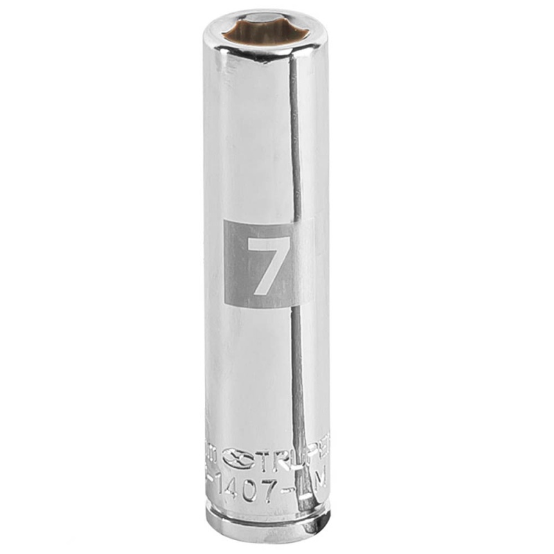 Dado Hexagonal Milimétrico 1/4" x 7mm Largo Truper 13201