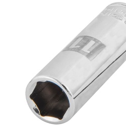 Dado Hexagonal Milimétrico 1/4" x 11mm Largo Truper 13205