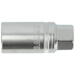 Dado Saca Bujía Hexagonal Milimétrico 3/8" x 16mm Corto Bahco 7406ZZ-16