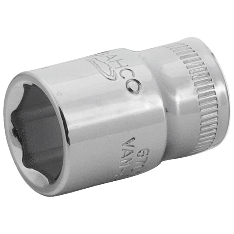 Dado Hexagonal Milimétrico 1/4" x 7mm Corto Bahco 6700SM-7