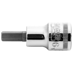 Dado Punta Allen 3/8" x 6mm Corto Bahco 7409M-6