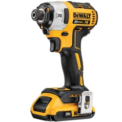 Atornillador de Impacto 1/4" 20V Brushless 2 Bat y Carg Dewalt DCF887D2-B2