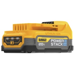Set de 2 Baterías Powerstack 20V 1.7 Ah + Cargador + Bolso Dewalt DCBP034E2-B2