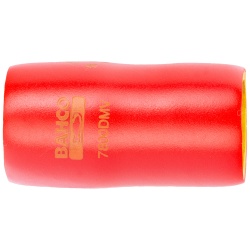Dado Poligonal Milimétrico 1/2" x 30mm Corto Bahco 7800DMV-30