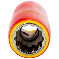 Dado Poligonal Milimétrico 1/2" x 16mm Corto Bahco 7800DMV-16