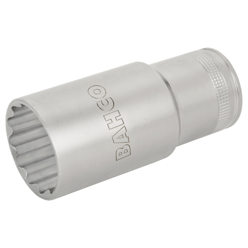 Dado Poligonal Milimétrico 1/2" x 17mm Largo Bahco 7805DM-17