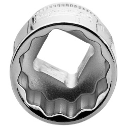 Dado Poligonal Milimétrico 3/8" x 7mm Corto Bahco A7400DM-7