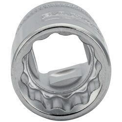 Dado Poligonal Pulgada 3/8" x 3/4" Corto Bahco A7400DZ-3/4