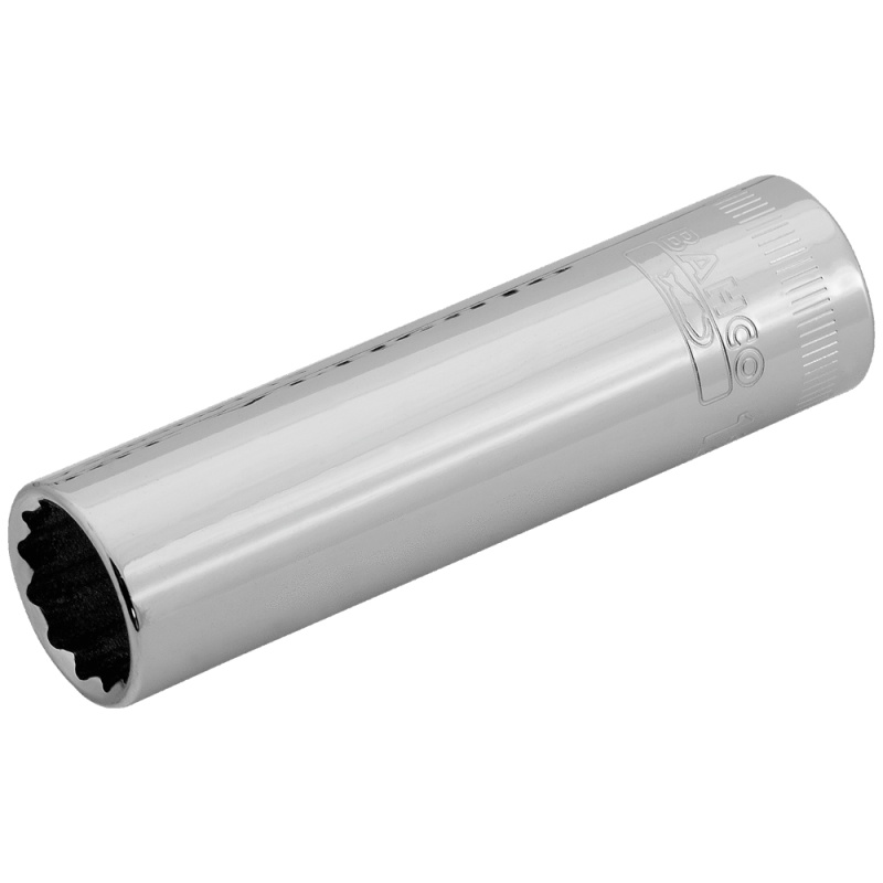 Dado Poligonal Milimétrico 3/8" x 18mm Largo Bahco A7402DM-18