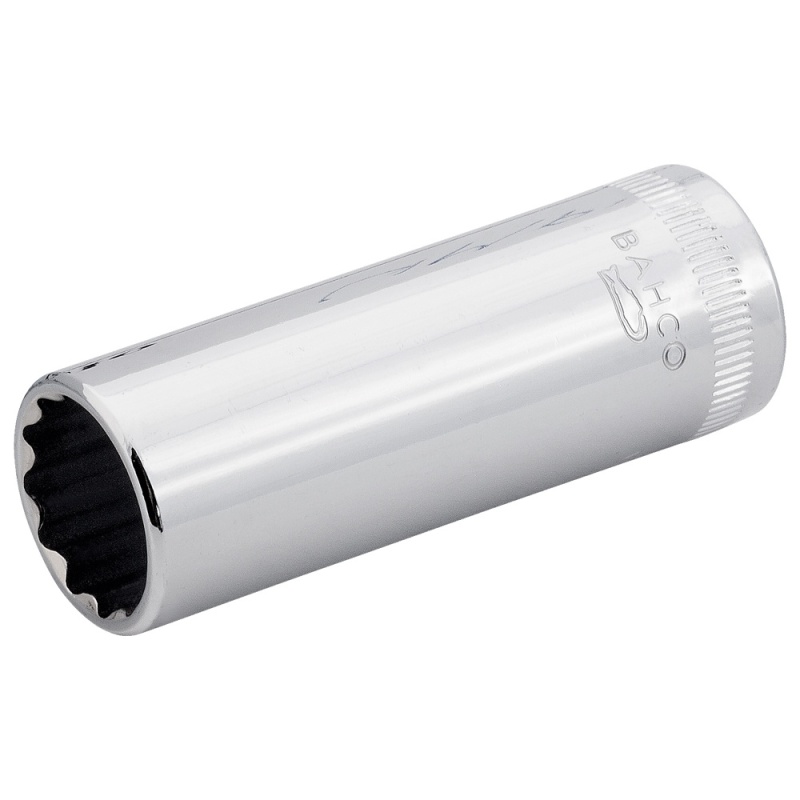Dado Poligonal Milimétrico 1/4" x 8mm Largo Bahco A6800DM-8