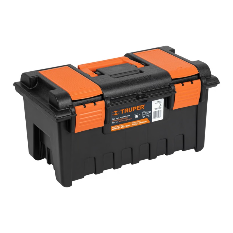 Caja para Herramientas 19" con Compartimentos Truper 11143