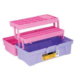 Caja Deslizable 14" 19 Compartimentos Pretul 25052