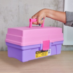 Caja Deslizable 14" 19 Compartimentos Pretul 25052