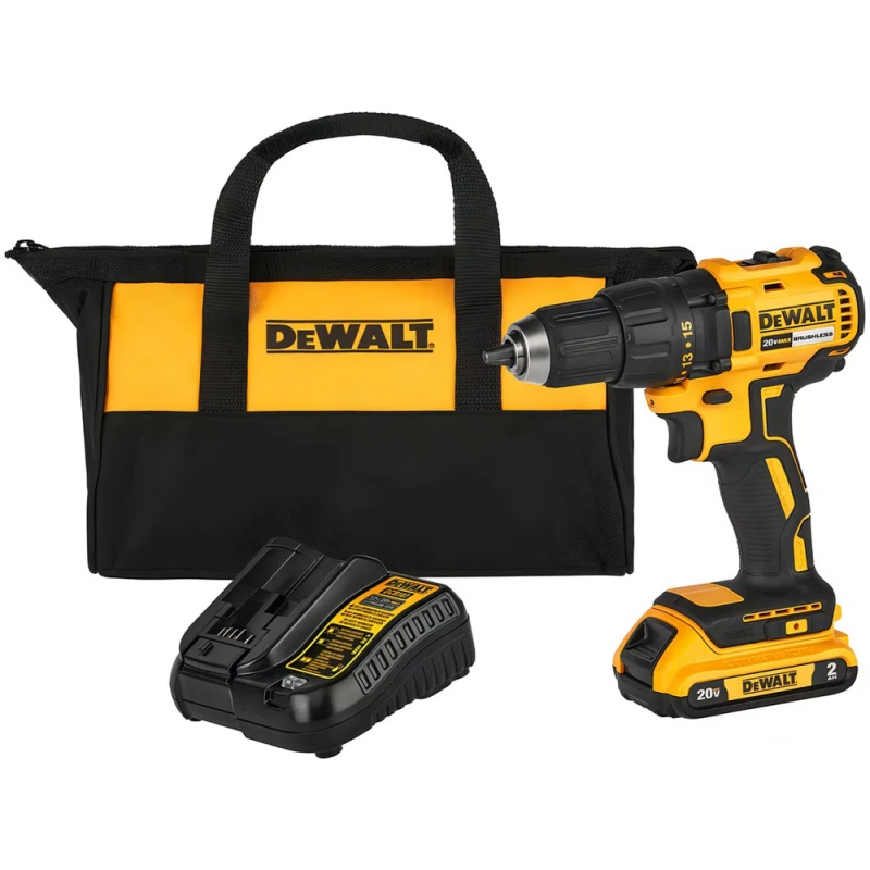 Taladro Atornillador 1/2" 20V Brushless Dewalt DCD7771D1-B2