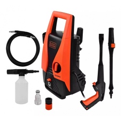 Pulidora Orbital 10" 120 W + 3 Bonetes + Hidrolavadora de Alta Presión 1400 W Black + Decker PW1450TD-K1