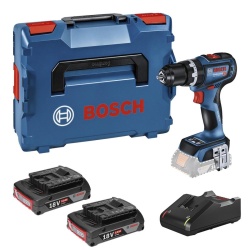 Llave de Impacto + Taladro Percutor 18V 1/2" Brushless 2 Bat y Carg Bosch 0615.A00.261-000
