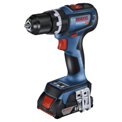 Llave de Impacto + Taladro Percutor 18V 1/2" Brushless 2 Bat y Carg Bosch 0615.A00.261-000