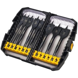 Taladro Atornillador 1/2" 20V Brushless 1 Bat y Carg + Set de Brocas 1/4" Hex 8 Pzs DCD7771D1-K10