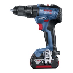 Taladro Perc 1/2" 18V Brushless Inc 1 Bat y Carg + Set de Puntas y Brocas X-Line 41 pzs Bosch