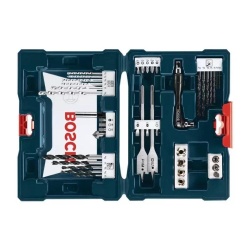 Taladro Perc 1/2" 18V Brushless Inc 1 Bat y Carg + Set de Puntas y Brocas X-Line 41 pzs Bosch