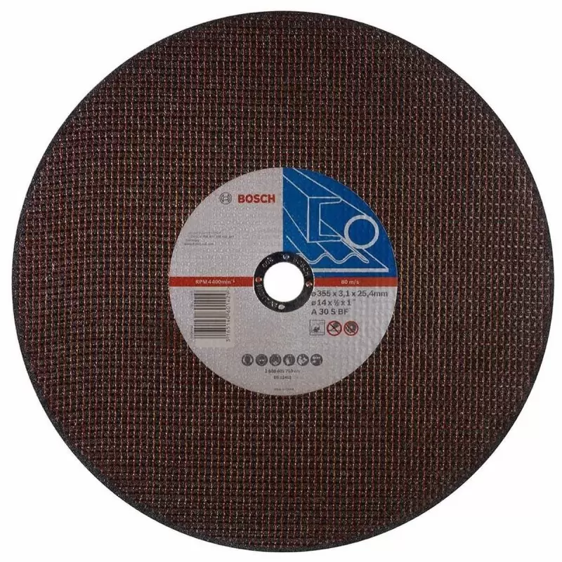 Disco Abrasivo Corte Standard for Metal  14 x 1/8 BOSCH p/ TRONZADORA