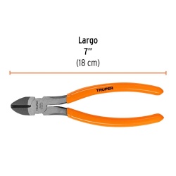 Alicate Corte Diagonal 7" Truper 17313