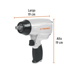 Llave de Impacto Neumática 1/2" 339Nm Truper 18242