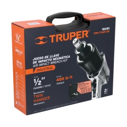 Llave de Impacto Neumática 1/2" 542 Nm + Maleta Truper 18281