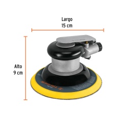 Lijadora Orbital Neumática 6" Truper 101895