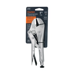 Alicate de Presión Punta Recta 7" Truper 17422