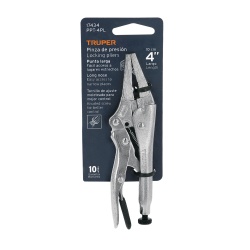 Alicate de Presión Punta Larga 4" Truper 17434