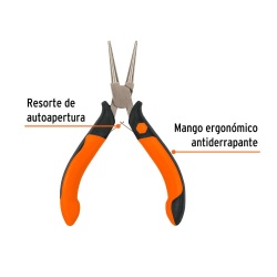 Alicate Punta Redonda 5" Truper 17370