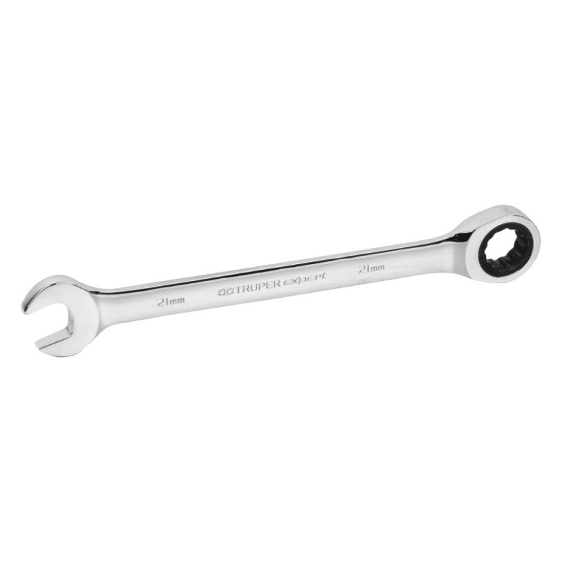 Llave Mixta Milimétrica 21 x 278mm con Ratchet Truper 13623