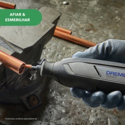 Minitorno 12V 2 Bat 2.0 Ah y Carg Dremel 8240