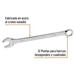 Llave Mixta Milimétrica 30 x 401mm Truper 13816