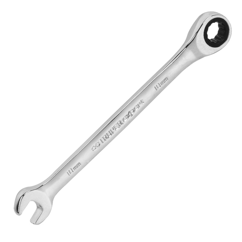 Llave Mixta Milimétrica 10 x 154mm con Ratchet Truper 15743