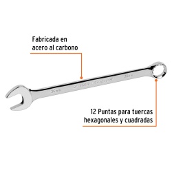 Llave Mixta Milimétrica 36 x 454mm Truper 13820