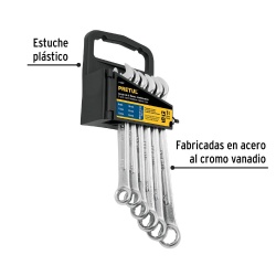 Juego de Llaves Mixtas 6 Piezas Pretul 22017