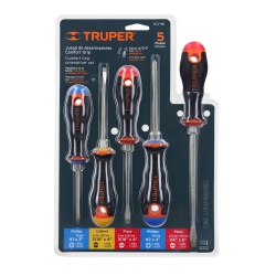 Juego de Desarmadores 5 Piezas Truper 14138