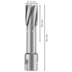 Broca Anular TCT 18 x 50 x 93mm Bosch 2608.577.497-000