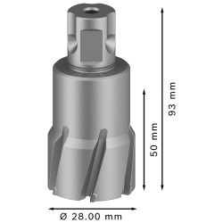 Broca Anular TCT 28 x 50 x 93mm Bosch 2608.577.502-000