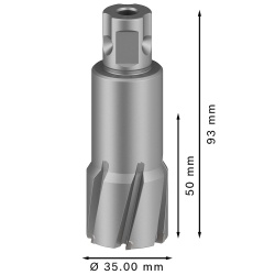 Broca Anular TCT 32 x 50 x 93mm Bosch 2608.577.504-000