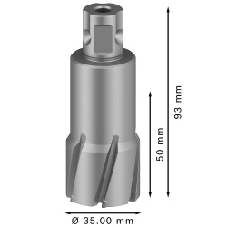 Broca Anular TCT 35 x 50 x 93mm Bosch 2608.577.505-000