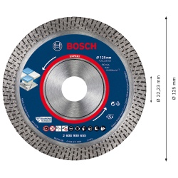 Disco Diamantado 5" para Cerámicos Bosch Expert 2608.900.655-000