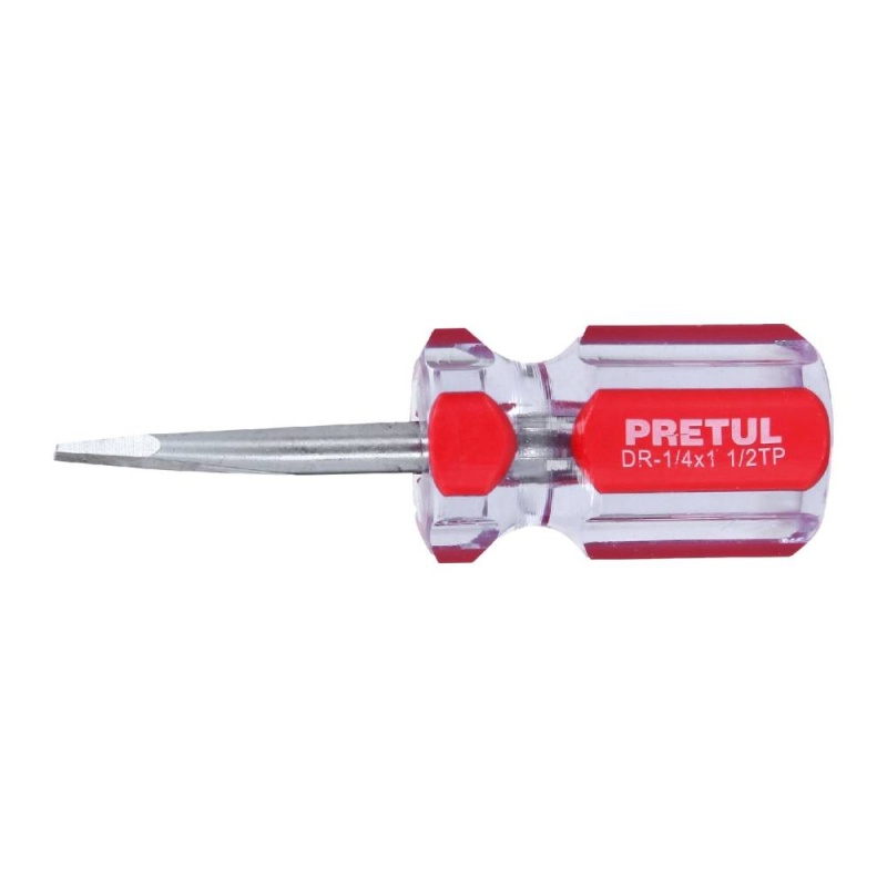 Desarmador Plano 1/4 x 1 1/2" Pretul 21461