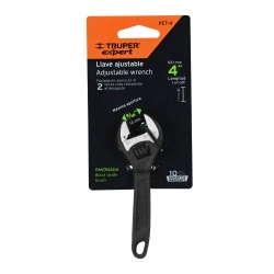 Llave Ajustable 4" x 9/16" Truper 15497