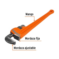 Llave Stilson 24" x 2 1/2" Truper 15840