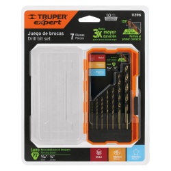 Juego de Brocas para Metal 7 Piezas Truper 11396