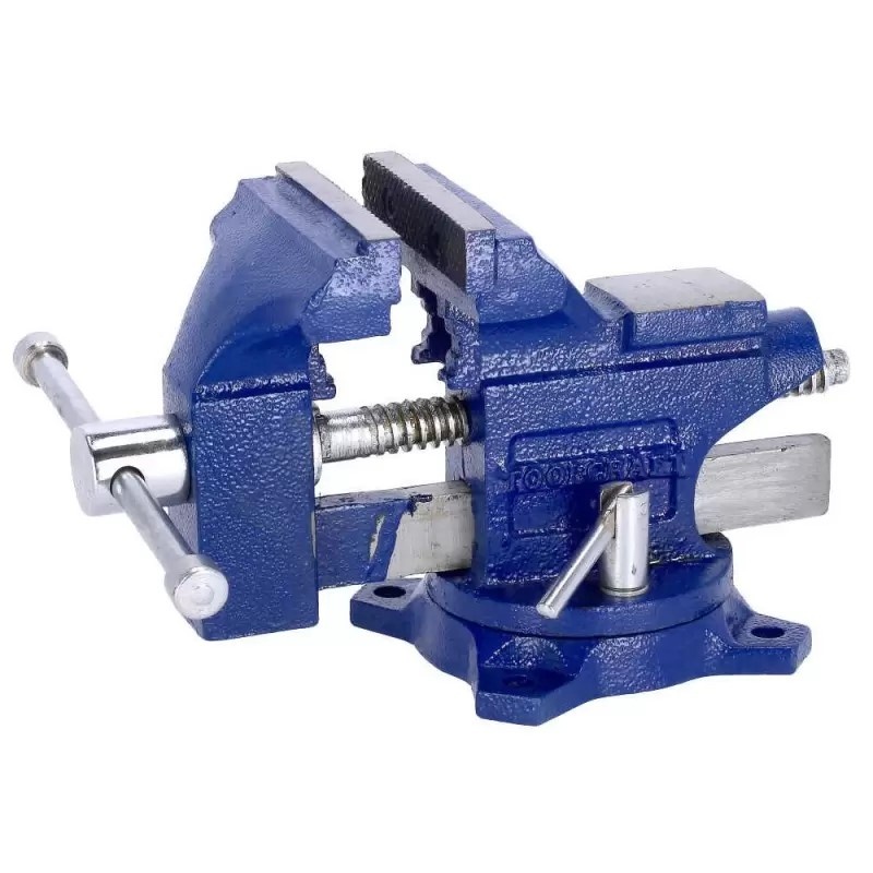 Tornillo de Banco 4 1/2" Giratorio Toolcraft TC5613