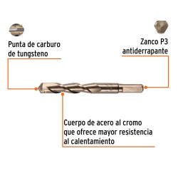 Broca 3/4" x 6" para Concreto Truper 11242